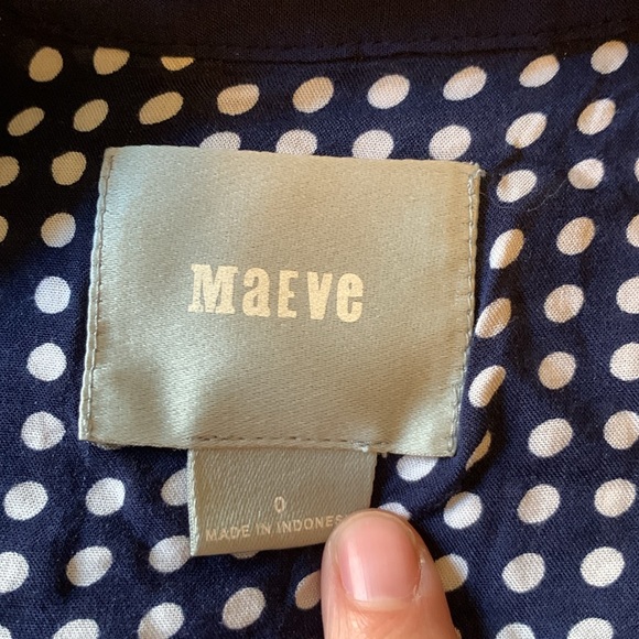 Anthropologie Maeve patterned blouse - Picture 2 of 4